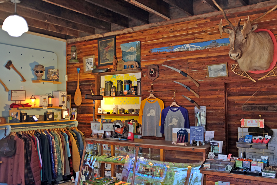 Wild Camp Goods store in Vancouver, Washington.