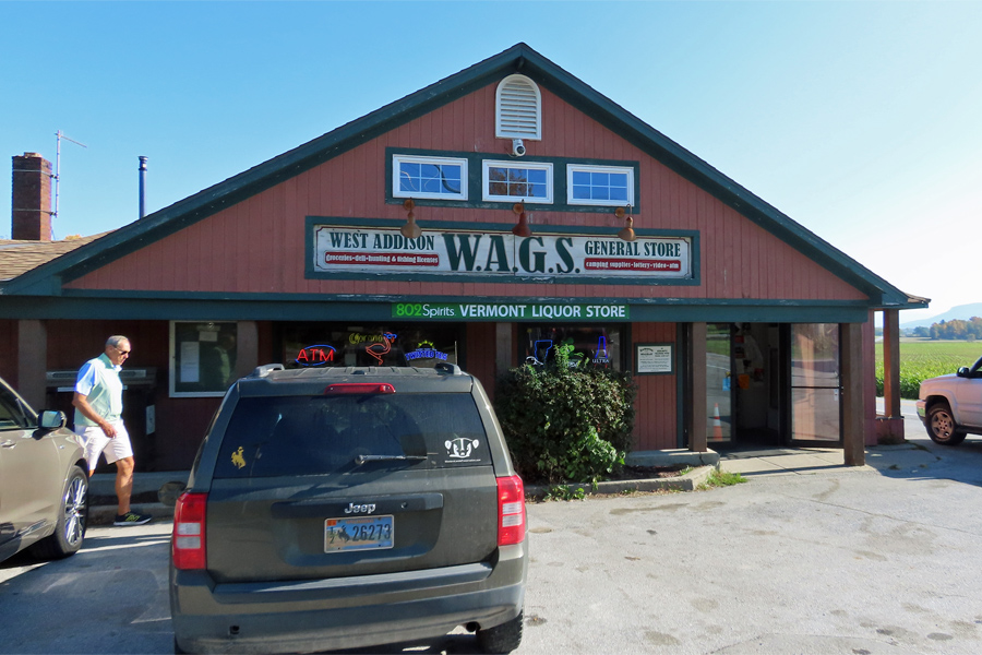 West Addison General Store in West Addison, Vermont.